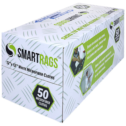 SmartRags Microfiber Towel, 12"x12"