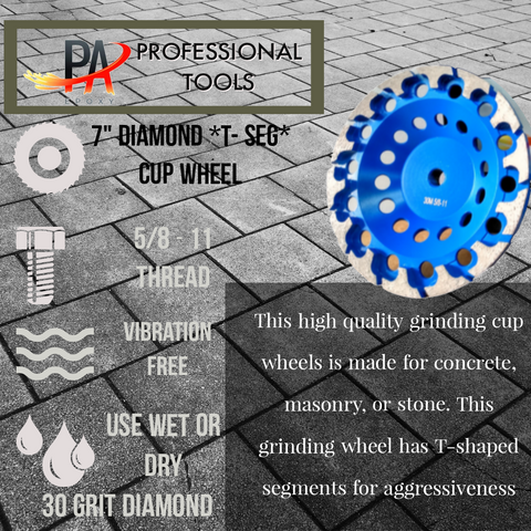 Pa Epoxy T-Segment Cup Wheel