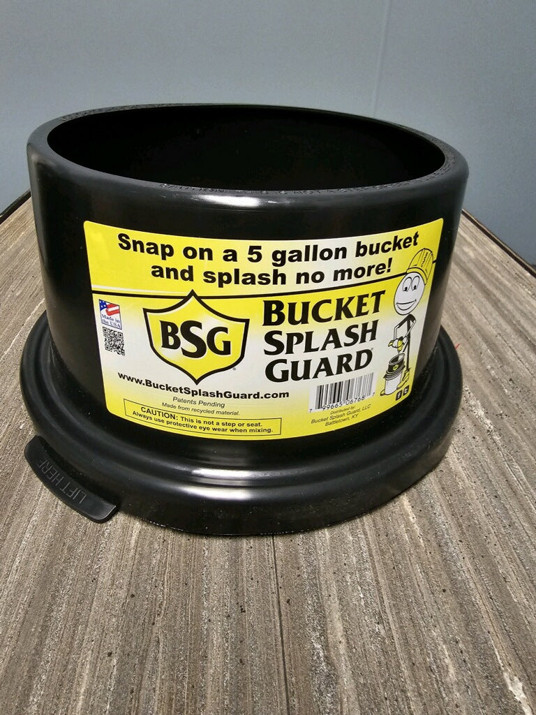 Splash Guard for 5-gallon buckets